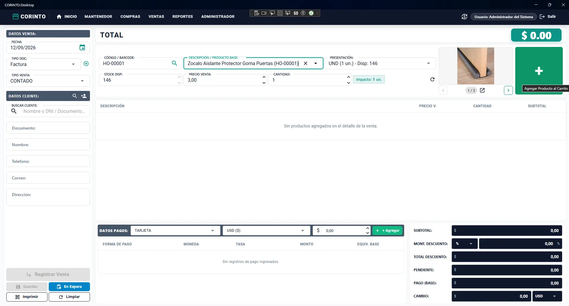 CORINTO Soft — Sistema POS & Gestión Comercial