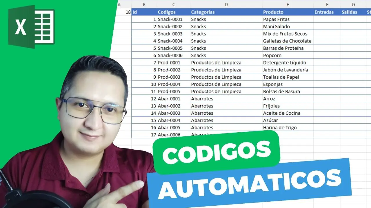 Códigos automáticos