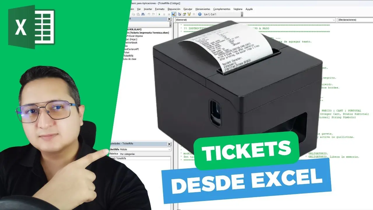 Tickets con VBA